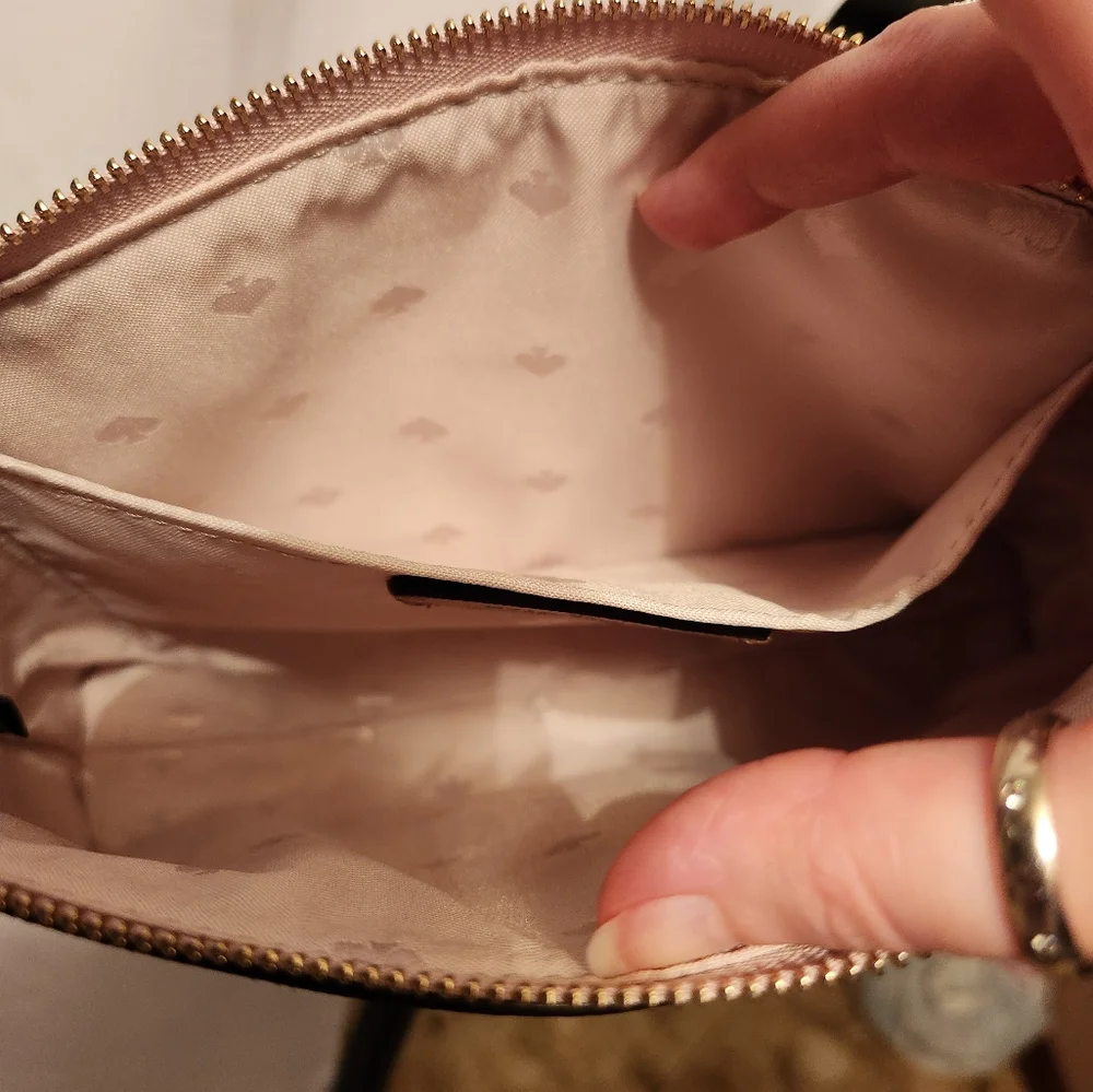 Kate Spade Gold glitter Crossbody - Picture 8 of 9